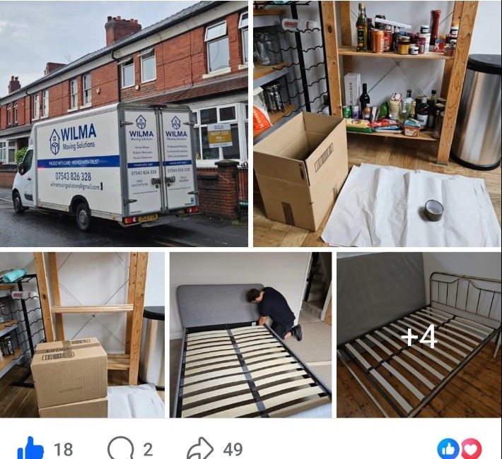Recent Wilma moving work